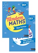 Fichier de l&#39;&eacute;l&egrave;ve + Cahier g&eacute;om&eacute;trie CE1