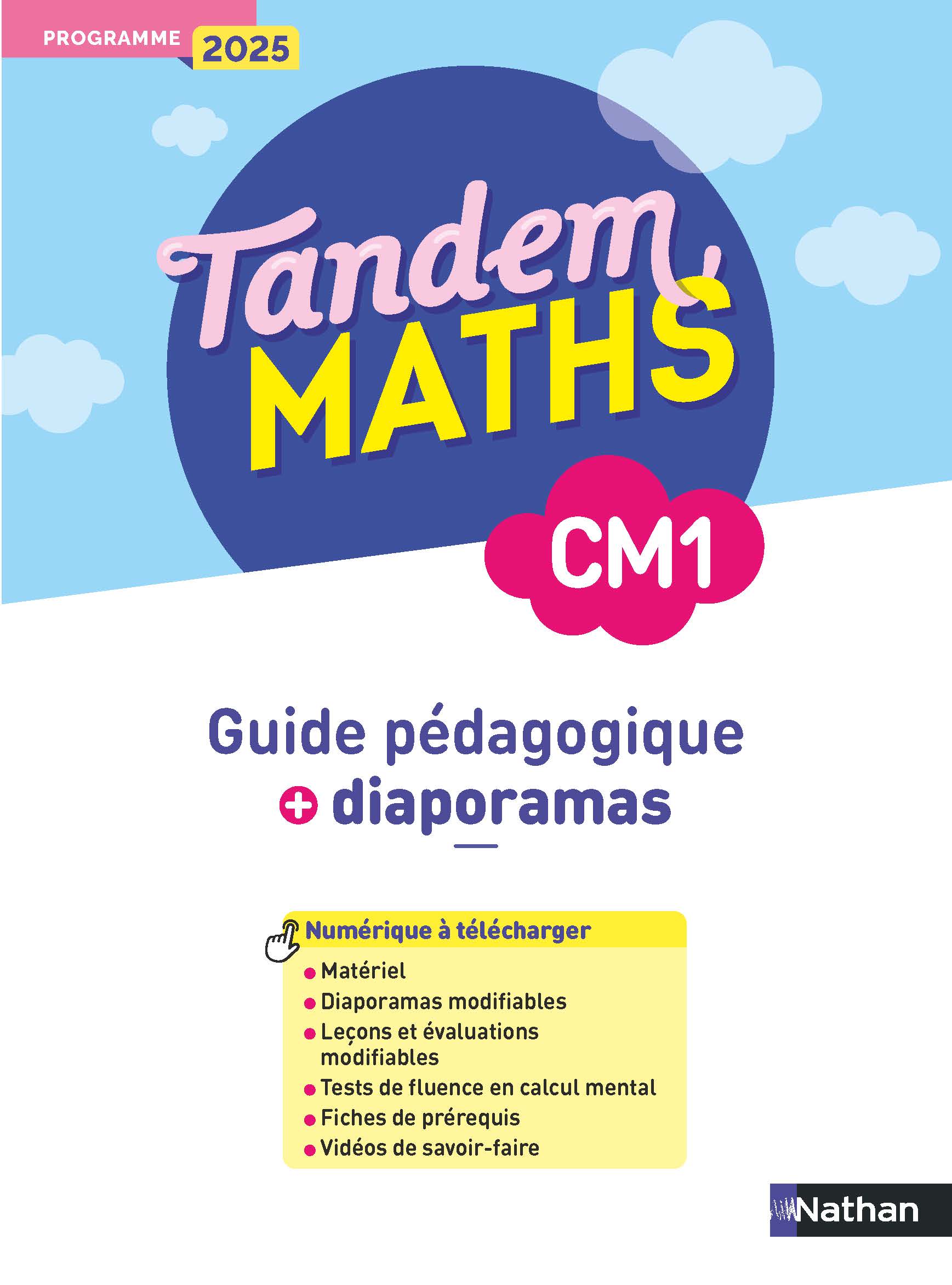 Guide p&eacute;dagogique + Diaporamas CM1 - Programme 2025