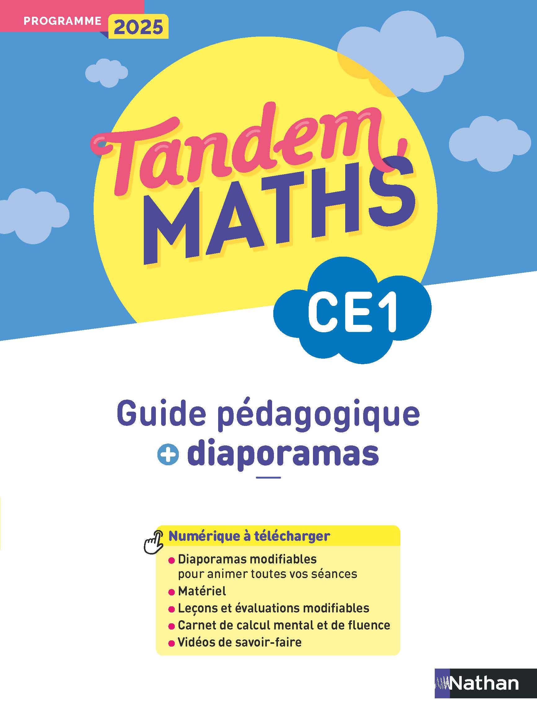 Guide p&eacute;dagogique + Diaporamas CE1 - Programme 2025