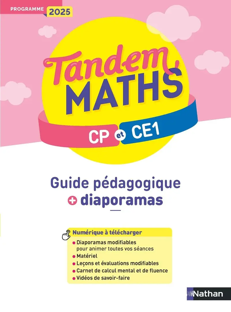 Guide p&eacute;dagogique + Diaporamas CP/CE1 - Programme 2025