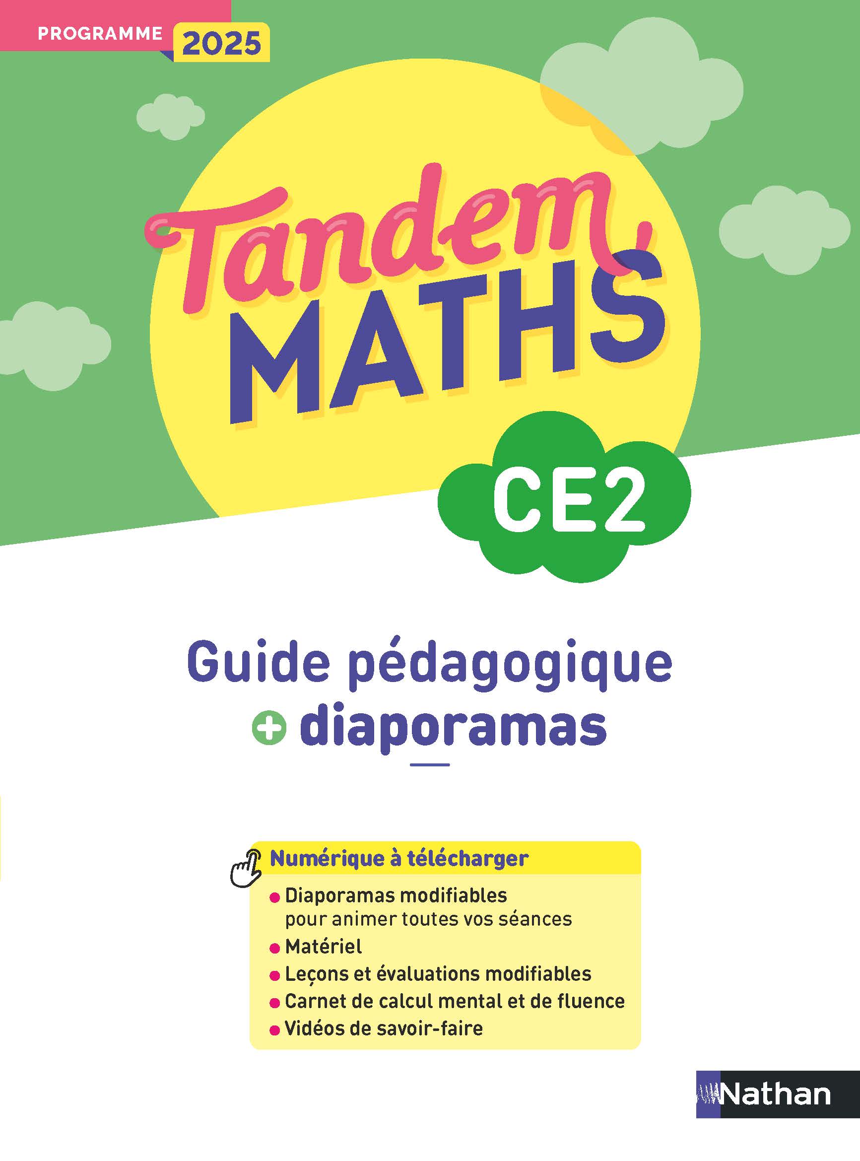 Guide p&eacute;dagogique + Diaporamas CE2 - Programme 2025